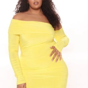 Beautiful yellow dress